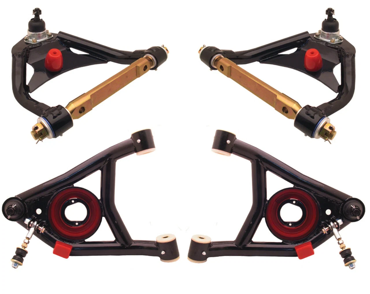 1964-1972 Chevrolet Chevelle Upper and Lower Front Control Arms LCAUCA6472
